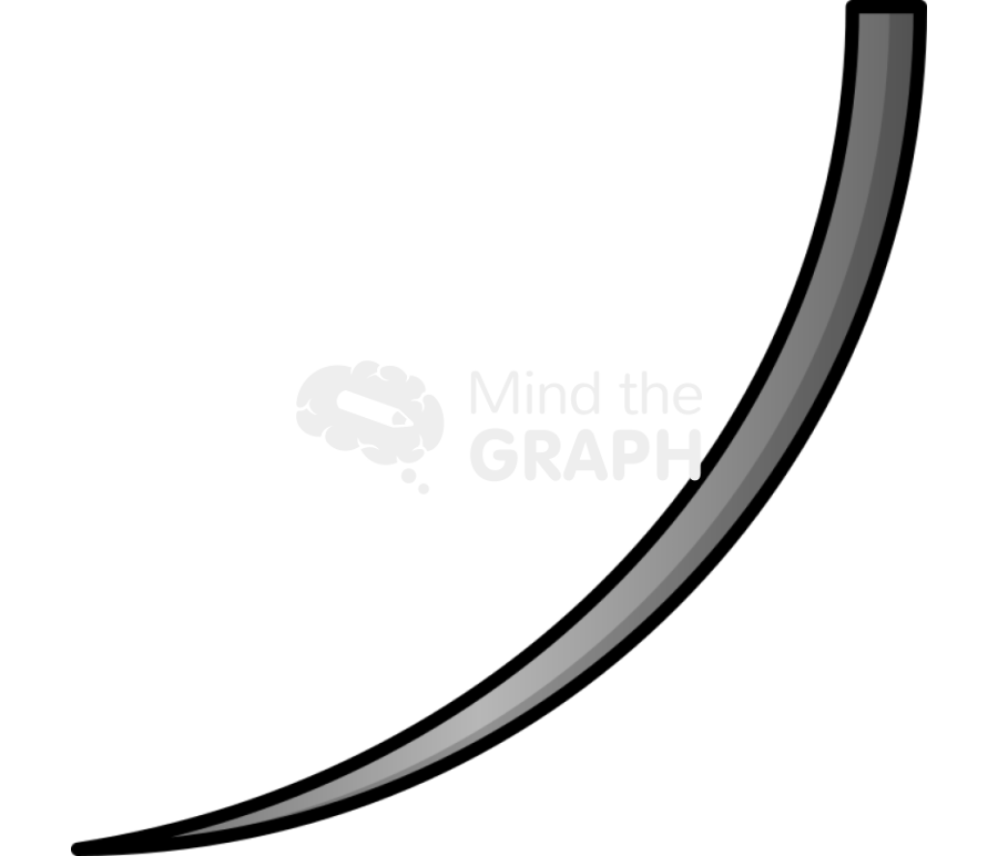 Surgical suturing needle 1 4 circle Icons, Symbols, Pictures, and Images