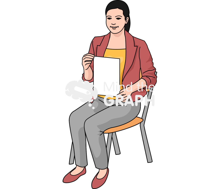 Teacher chair blank paper Icons, Symbols, Pictures, and Images