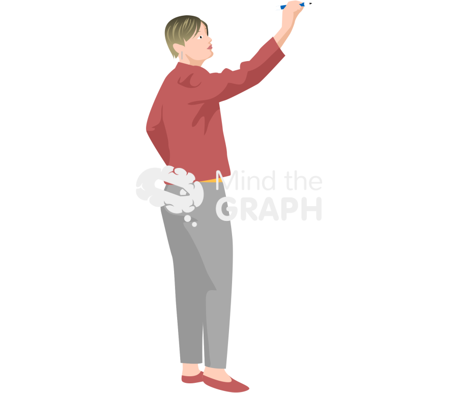 Teacher writing side 2 Icons, Symbols, Pictures, and Images