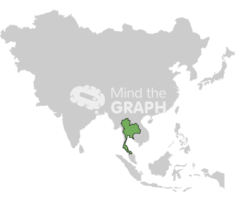 Thailand asia map Icons, Symbols, Pictures, and Images