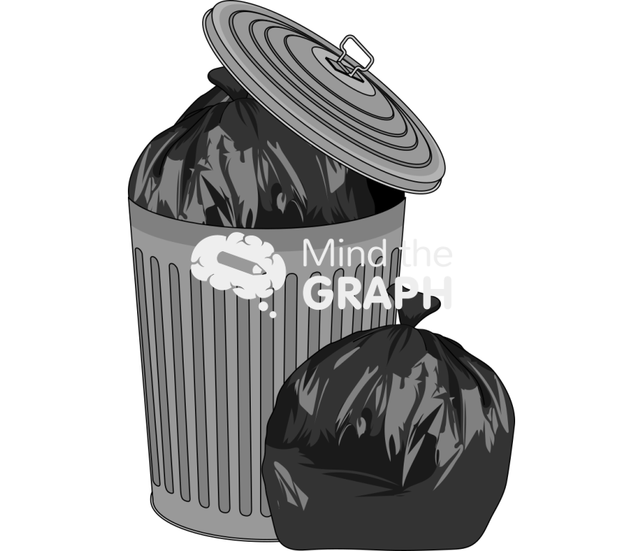 Trash can full Icons, Symbols, Pictures, and Images