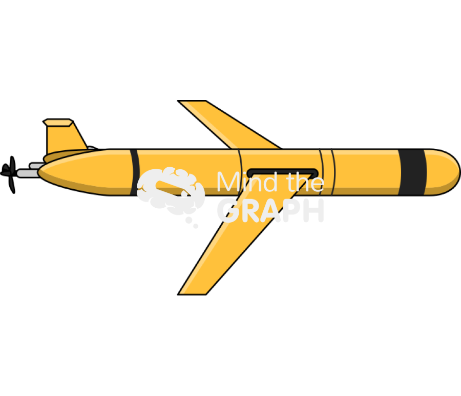 Underwater vehicle lateral Icons, Symbols, Pictures, and Images