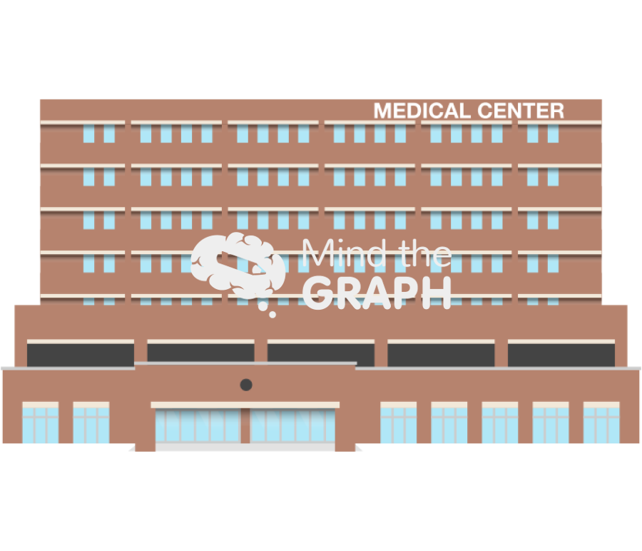 Veteran affairs medical center building front Icons, Symbols, Pictures, and Images