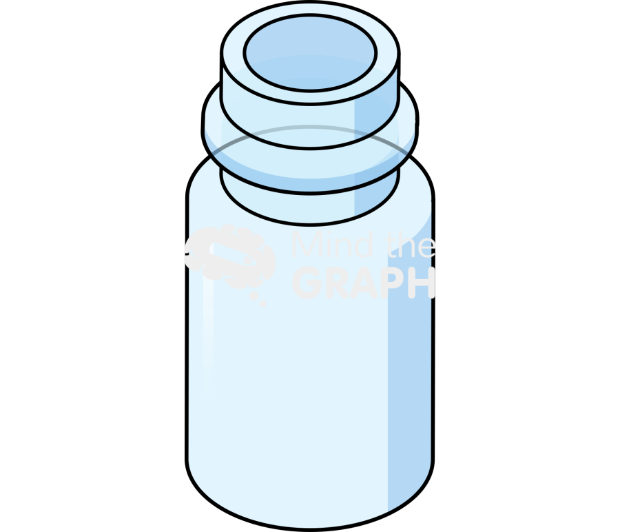 Vial 3 empty open Icons, Symbols, Pictures, and Images
