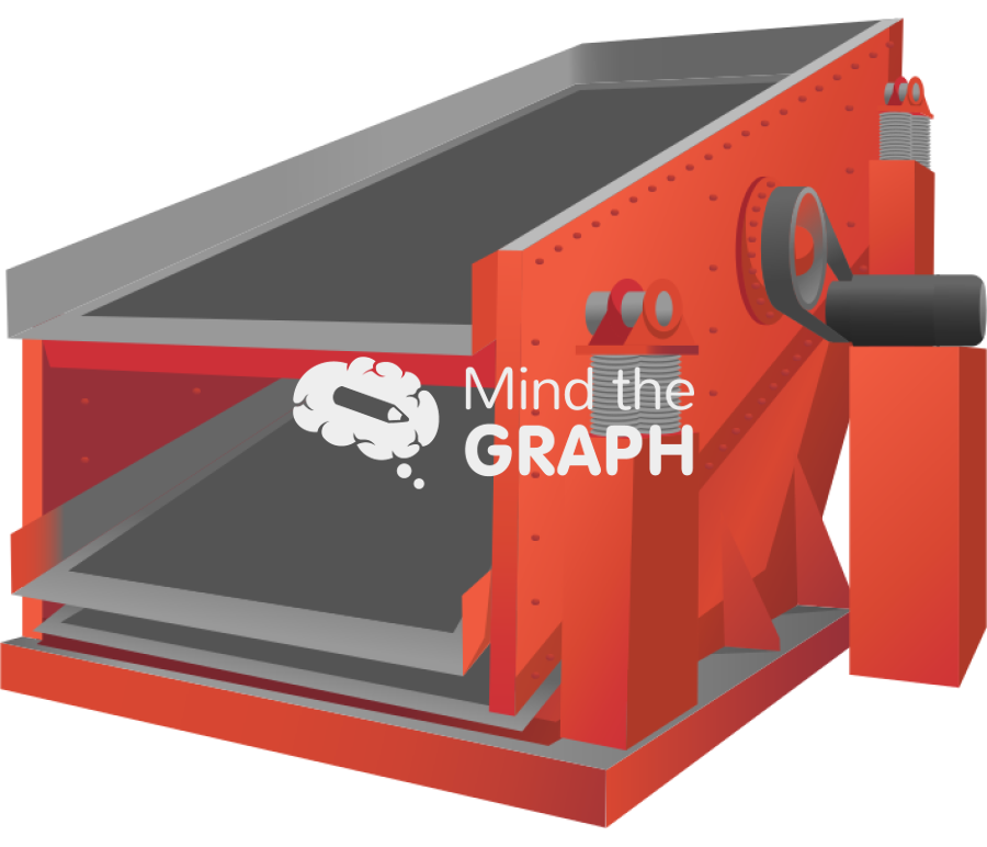 Vibrating screen perspective Icons, Symbols, Pictures, and Images