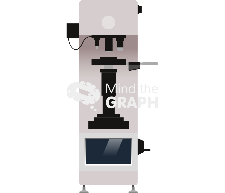 Vickers hardness indenter front Icons, Symbols, Pictures, and Images