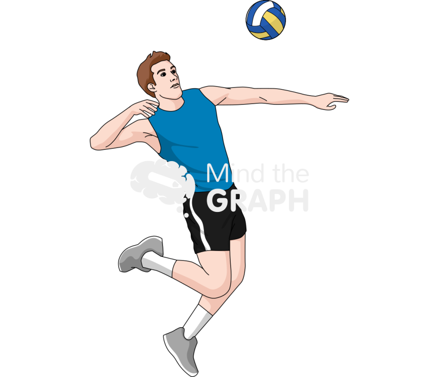 Volleyball player man Icons, Symbols, Pictures, and Images