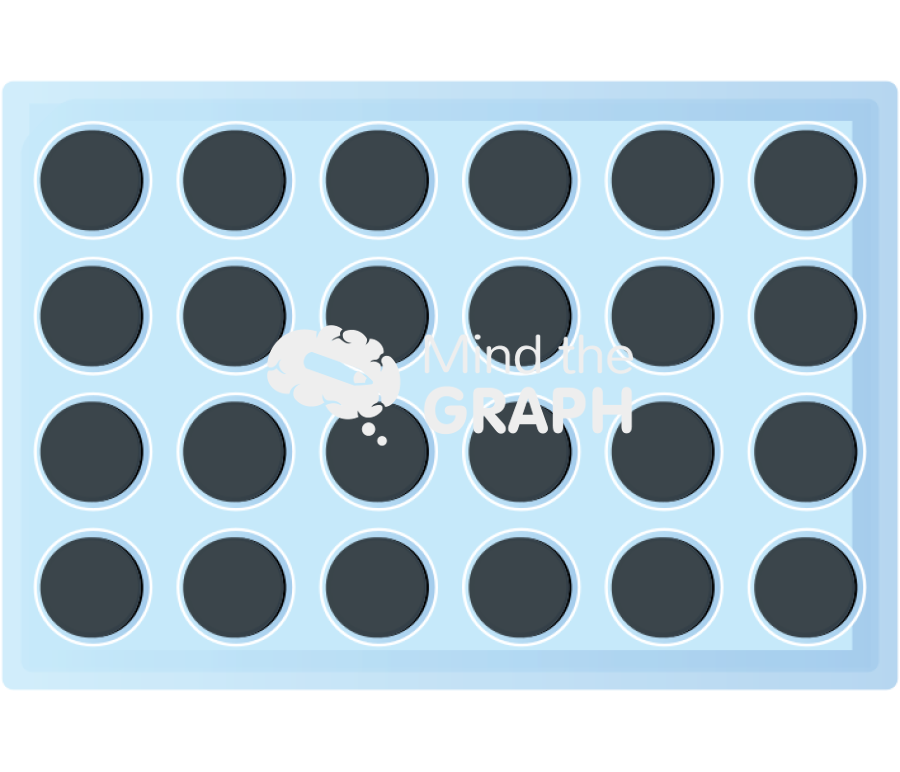 Well plate 6 Icons, Symbols, Pictures, and Images