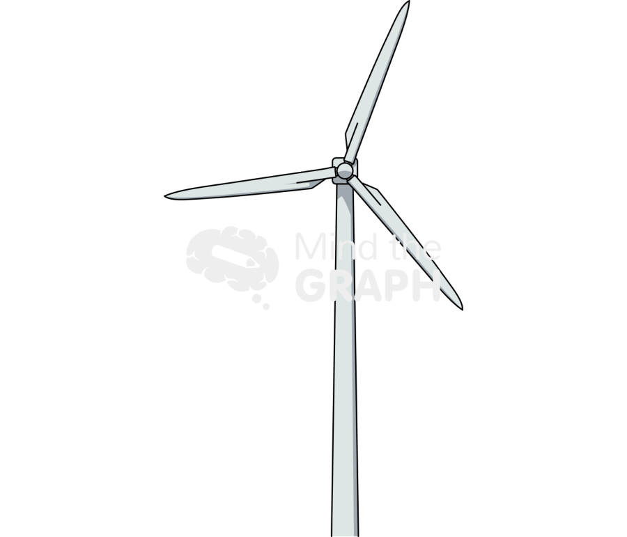 Wind turbine front Icons, Symbols, Pictures, and Images
