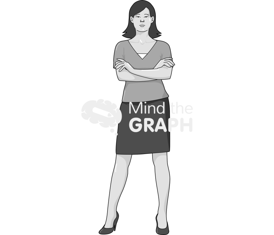 Woman casual asiatic Icons, Symbols, Pictures, and Images