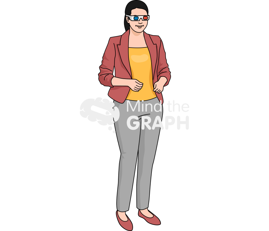 Woman glasses 3d stereoscopy Icons, Symbols, Pictures, and Images