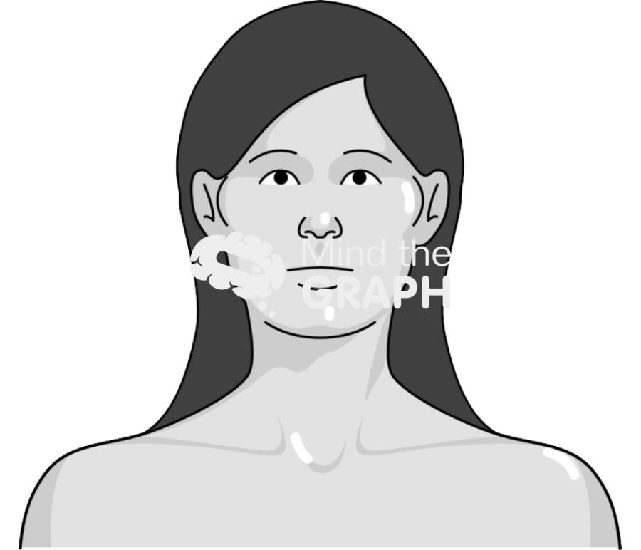 Woman head front caucasian Icons, Symbols, Pictures, and Images