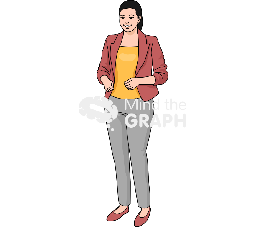 Woman teacher casual 2 Icons, Symbols, Pictures, and Images