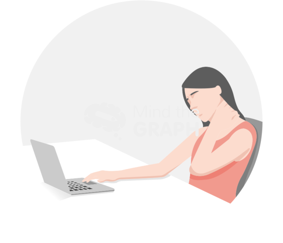 Work neck pain zoom Icons, Symbols, Pictures, and Images