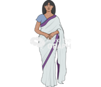 Young brown woman indian clothes Icons, Symbols, Pictures, and Images